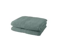 Pack de 2 toallas de baño TODAY 50x90 cm 100% Algodón - Celadon