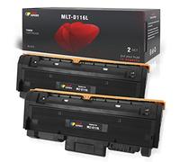 Toner Experte Compatible Samsung MLT-D116L MLT-D116S Negro Cartuchos de Tóner Reemplazo para D116L D116S Toner para Xpress M2625 M2675FN M2825ND M2835DW Impresora 2 Paquetes