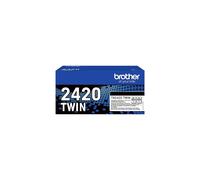 Pack de 2 Toners TN2420TWIN-BROTHER-Negro-2x3000 p.-DCP-L2510, L2530, L2537, L2550, HL-L2350, L2370, L2375, MFC-L2713, L2730, L2750