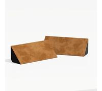 Pack de 2 trampas de graves «Mini-CINEMATIC-bt-Horizont» con terciopelo | Para montaje en esquina entre techo y pared | Arte acústico decorativo | 23×50×10 cm | Color: [Dorado | N-TRAP-Horizont]