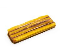 Pack de 2 Turrones de Yema Tostada Laminado Calidad Suprema. Turrón de Obrador Mazapanes Barroso. Tableta de 200 gramos.