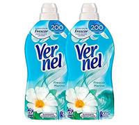 [Pack de 2] VERNEL Suavizante Concentrado Frescor Botella 57 lavados