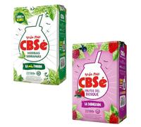 Pack de 2 Yerba Mate CBSe - Hierbas Serranas y Frutos del Bosque - 500 g c/u