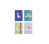Pack de 20 Libretas llamas con cierre elastico - Libretas Detalles regalos y recuerdos originales invitados boda, comuniones, libretitas