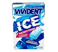 Pack de 20 maletas para masticar Vivident Ice Pepermint Instant FRESH CHEWING GUM