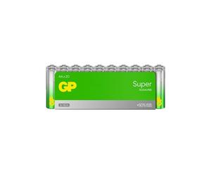 Pack de 20 Pilas AA/LR6 alcalinas GP super (LR6 / AA / R6 / MN1500 / Mignon / AM3 / E91 / Stilo)