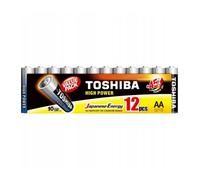 Pack de 20 pilas aa toshiba high power lr6/ 1.5v/ alcalinas
