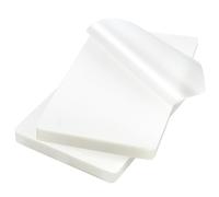 Pack de 200 Fundas para Plastificar Transparente A6 Película de Laminación Plastificadora Láminas para Plastificar para Documentos de Tarjetas fotográficas Selladas