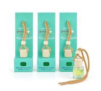 Pack de 24 uds, Ambientador Coche, Aroma Lavanda, Detalles originales invitados, Recuerdos para Bodas, Bautizos y Comuniones, Regalantes (Azul, (Pack de 24 piezas))