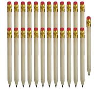 Pack De 25 Lapices Con Borrador, Lapices Hb, Mini Lapices, Lapices De Madera Para Niños, Aptos Para Escuela, Oficina Y Mas