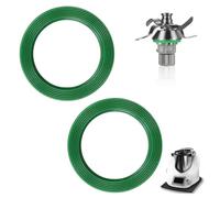 Pack de 2ud. Goma Thermomix TM5 & TM6 | Accesorios Thermomix | Repuestos para Robot de Cocina Thermomix | Junta Verde para Cuchilla Thermomix | Cuchillas thermomix | Anillo de selllado vorwerk