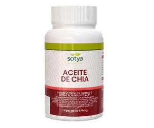 Pack de 3 - Aceite de Chía de 675 mg Rico en Omega-3 Vegetal (110 Perlas) - Fuente de Ácido Alfa-Linolénico ALA para el Corazón - Lote de 330 Cápsulas Blandas