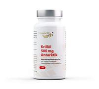 Pack de 3 Aceite de krill 500mg 3 x 100 Cápsulas Vita World Farmacia Alemania - EPA - DHA - Omega 3