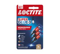 Loctite – Adhesivo Super Glue-3 Original Mini Trio, transparente, triple resistencia, 3x1 g