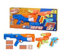 Pack de 3 blásters N Series Gear Up con 18 dardos N1