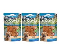 Pack de 3 bolsas - Arquivet Snack Natural para Perros Chips de Pato 100gr