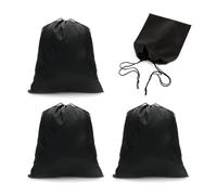 Pack de 3 bolsas portátiles con cordón, bolsa de almacenamiento con doble cordón, correa impermeable para auriculares, bolsa de almacenamiento de viaje, práctica bolsa de ropa (20 x 25 cm)