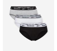Pack de 3 bragas Mujer Reebok negro blanco gris M