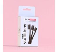 Pack de 3 cabezales de cepillo de dientes sónico de encías sensibles My Variations (negro)