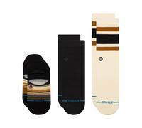 Pack de 3 calcetines deportivos Icon Black Stance para hombre