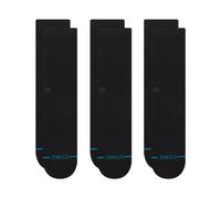 Pack de 3 Calcetines Icon Negro para Hombre Stance