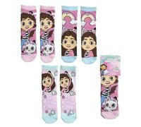 Pack de 3 Calcetines infantiles diseño Gabby's Dollhouse Talla 27-30 Cómodos y Suaves - Pack Calcetines 3 Piezas Gabby's Dollhouse con Estilo Único y Licencia Oficial