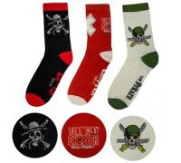 Pack de 3 calcetines one piece (35-+40)