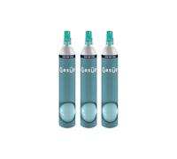 Pack de 3 Cilindros de CO2, 60 lt. GasUp. Compatible con todas las marcas (GasUp, Philips, Sodastream, entre otras)