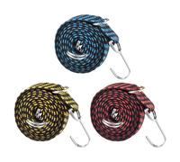 Pack De 3 Correas Elásticas, Correas Ajustables, Correas Para Equipaje, Correas Para Sujetar Artículos, Se Pueden Usar Para Bicicletas, Motocicletas Y Automóviles.