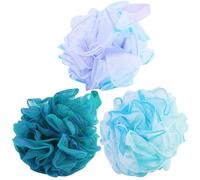 Pack de 3 esponjas de baño de ducha, esponja de luffa, esponja exfoliante, cepillo de baño, esponja de ducha corporal, esponja de ducha