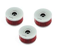 Pack de 3 filtros de aceite para moto HF136