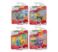 Pack de 3 fuguras pokemon batalla ola 10 surtido de 4