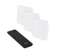 Pack de 3 Interruptores de Persianas + Mando a Distancia - WiFi y DIO 1.0. (433mhz)