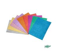 Pack de 3 láminas de goma EVA rosa con purpurina 40 x 60