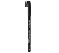 Pack de 3 - Lápiz Perfilador de Cejas con Cepillo Integrado Tono 01 Black Negro (1 g) - Delineador de Arcos - Lote de 3 g