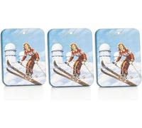 Pack de 3 Latas de Chocolate con Leche Serra da Estrela - 50 g - Latas que Recrean la Región de la Serra da Estrela - Llenos de Sabor - Chocolate Ideal para Regalar - Producto Gourmet Origen Portugués