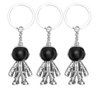 Pack De 3 Llaveros con Forma De Astronauta, Llaveros Creativos, Llaveros Personalizados, Llaveros Sencillos, Llaveros De Coche