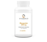 Pack de 3 Mangostán 500mg 3 x 120 Cápsulas Vita World Farmacia Alemania - Antioxidante - Garcinia mangostana - Mangostino - Jobo de la India