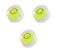 Pack de 3 Mini nivel de burbuja 12 mm burbuja redonda Bullseye