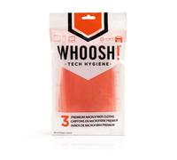 Whoosh! 3XL Tech Cleaning Cloths - Paños de Limpieza, Juego de Tres Paños, Microfibra Premium, Antimicrobianos, Limpieza de la Pantalla del Teléfono y Computadora, Eliminación de Polvo, 35.6 x 35.6 cm