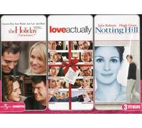 Pack de 3 Películas en DVD: The Holiday, Love Actually, Notting Hill, Edición Horizontal