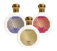 Pack de 3 Perfumes Mujer Utur Al-Yaqut - NAJM, RUH & HUB EDP 3x100ml