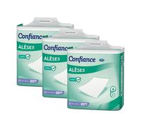 Pack de 3 protectores de colchón Hartmann Confiance 60 x 90 cm 8 gotas 30 protectores de colchón