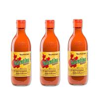 Pack de 3 Salsas Picantes Valentina Amarilla, Mexican Hot/Spicy Sauce, Pack de 3 x 370 - Sin Gluten, Bajo en grasa y azúcar