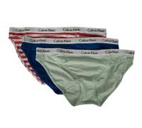 Pack de 3 slip ropa interior mujere tripack CK CALVIN KLEIN artículo QD3588E BIK