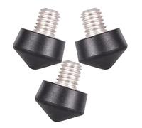 Pack de 3 soportes universales antideslizantes de 3/8 pulgadas para trípode Monopod de goma para Andoer Benro Gitzo Manfrotto trípode monopie