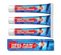 Pack de 3 ungüentos para el talón, ungüento calmante para el talón, crema para espolones en el talón,crema para el talón, penetración profunda, rápida absorción