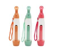 Pack de 3 vaporizadores con vaporizadores manuales - vaporizadores manuales recargables, vaporizador portátil de plástico, vaporizar el agua, ideal para refrescar la cara y el cuerpo, 22 cm