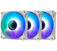 Pack de 3 ventiladores ARGB de 120 mm INF8 (blancos) - DARKFLASH