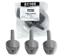 Pack de 3 Weber 81168 Pomos para Genesis Serie 300 Parrillas (2007 - 2010)